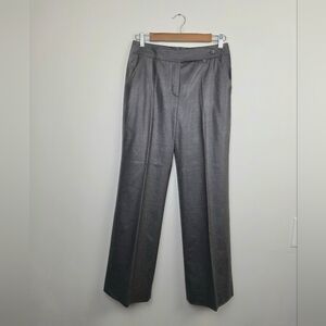 Escada Gray Wide Leg Pants for Formal Wear
